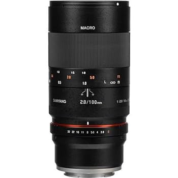Amazon.com : Samyang 100mm F2.8 ED UMC Full Frame Telephoto